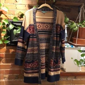 Multicolored cardigan